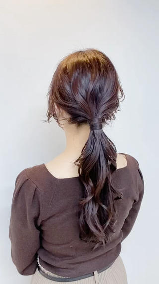 ロング ヘアアレンジ 🌟天王寺ヘアセット 🥑アレンジ師🌟のヘアスタイル