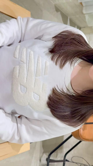 ミディアム VIEW GINZA所属・fitするカット♡ 暖色/ふうか◠‿◠のヘアスタイル