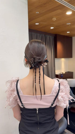 ヘアアレンジ VIEW GINZA所属・fitするカット♡ 暖色/ふうか◠‿◠のヘアスタイル