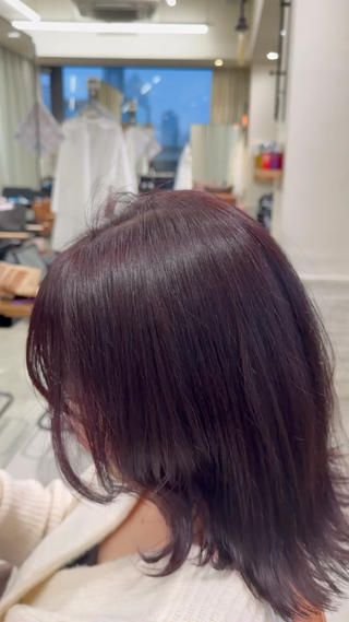 カラー VIEW GINZA所属・fitするカット♡ 暖色/ふうか◠‿◠のヘアスタイル