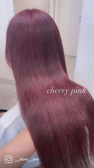 ロング カラー ブリーチなしWカラー 🎀韓国ヘア/amiのヘアスタイル