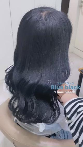 ロング カラー ブリーチなしWカラー 🎀韓国ヘア/amiのヘアスタイル