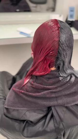 ミディアム カラー 🫧ハイトーン特化 🐺矢島タツキ🐺のヘアスタイル