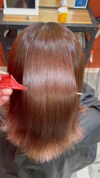 縮毛矯正で収まり◎ 