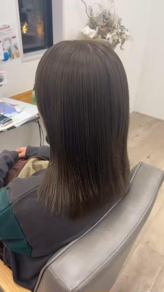 ミディアム 酒井 直桜矢のヘアスタイル