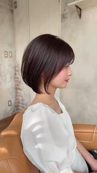 似合わせ ショートヘア ショートボブ 20代 30代 小顔カット 新宿  【気に入ったスタイルは、お気に入りして、カウンセリング時にご提示下さい^ ^】自宅でも再現できる仕上がり◎何が似合うか分からない方も是非ご相談下さい！ショート、ボブはお任せ下さい★女性らしさのある、ナチュラルなスタイルが得意です◎ 
