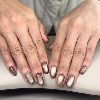 秋色ブラウンマグネット
 