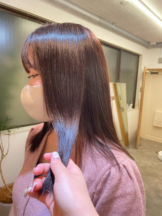 セミロング sakura🌸 レイヤー/韓国ヘアのヘアスタイル