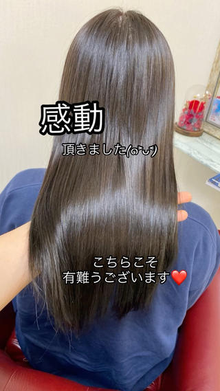 セミロング カラー YURI ✨のヘアスタイル