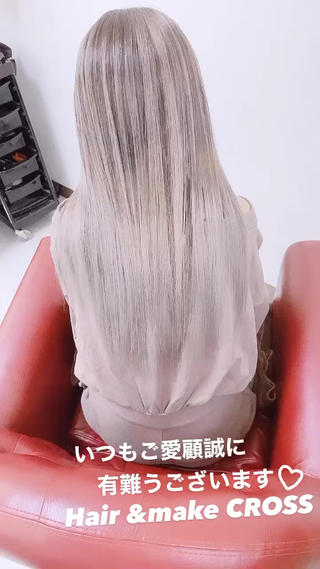 ロング カラー YURI ✨のヘアスタイル