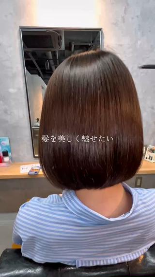 ショート 小山洋次/阪急茨木/ 透明感カラーショートのヘアスタイル