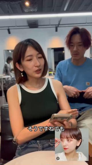 ショート 小山洋次/阪急茨木/ 透明感カラーショートのヘアスタイル