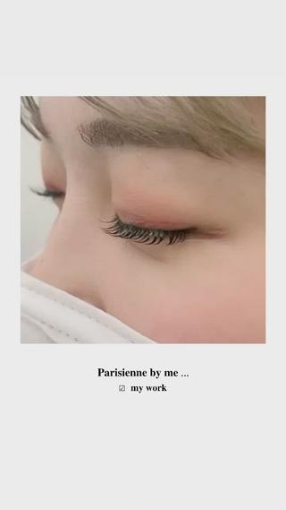 ... 根元からしっかりとまつ毛を立ち上げるので
目が大きく見え、リフトアップ効果も!!♡
・
#パリジェンヌ#マツエク#マツパ 