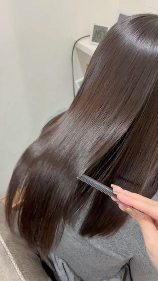 ロング 髪質改善jewelbox 〜私のトリートメント〜 東梅田店所属・髪質改善/ボブ/梅田 runa_ニュアンスのヘアスタイル