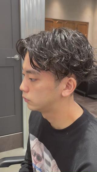 パーマ メンズ FM【エフエム】HAVANA所属・メンズパーマ特化型 🔥URITAのヘアスタイル