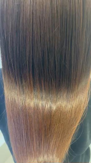 ロング カラー おおい まほのヘアスタイル