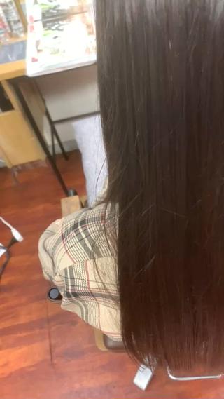 ロング RIANA/髪質改善 マンツーマンサロンのヘアスタイル