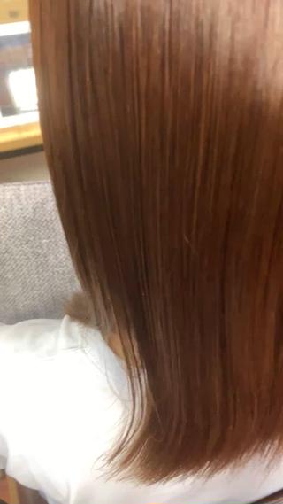 セミロング RIANA/髪質改善 マンツーマンサロンのヘアスタイル
