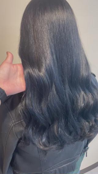 ブリーチ1回ネイビーブラック 