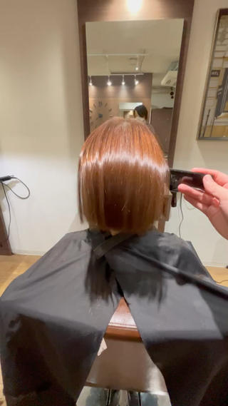 ショート YUZA grow hair 【ユーザ グロウ ヘア】所属・大人女性の為の 縮毛矯正/伊藤はるかのヘアスタイル