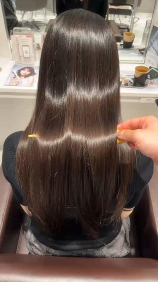 ロング パーマ Grow by NYNY 坂本 理輝のヘアスタイル