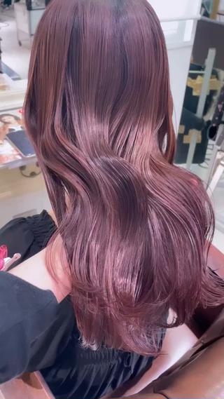 ロング カラー ‎Lby home 🪽mikuのヘアスタイル