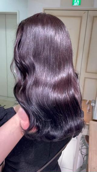 ロング カラー ‎Lby home 🪽mikuのヘアスタイル