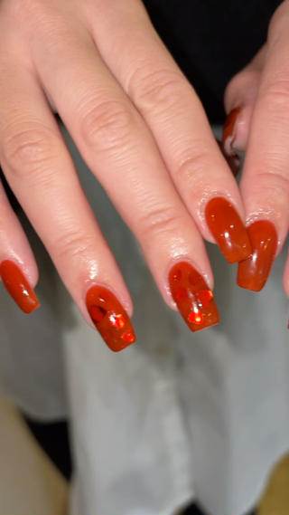 ˖ ࣪⊹‪‪︎‬
#パラジェル#フィルイン#バレンタインネイル#ワンホンネイル#シンプルネイル#梅田ネイルサロン#肥後橋 