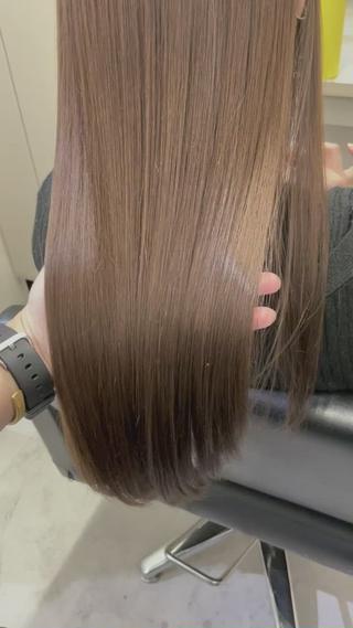 水素トリートメント2回目の艶です 