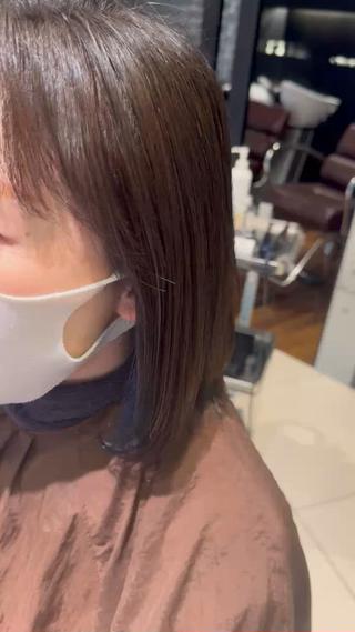 ショート カラー 今野 優のヘアスタイル