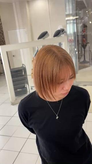 カラー 郡山駅前美容師 真野目暉のヘアスタイル