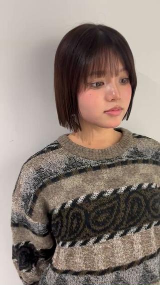 ショート カラー 穐田 航のヘアスタイル