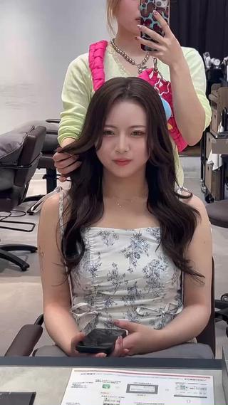 38mmのコテでスタイリングしてます
カラーモデル募集しております 