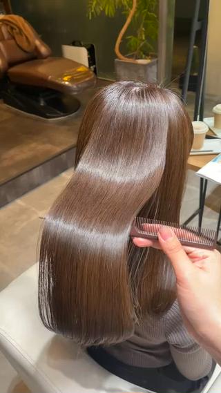 ロング カラー Glimpseあやね 🎀大濠のヘアスタイル