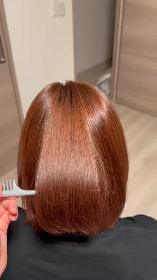 ブリーチなしでもカラー楽しみたい
艶のある綺麗な髪に仕上げます 