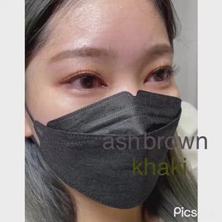 新色ashbrownをベースにkhakiをMIX
オリーブっぽくも見えて初カラーの方にも使いやすいです 