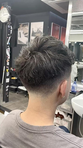 ミドルフェード
もさっとした印象を爽やかな印象に 