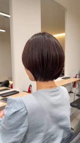 ショート an🦋ショートボブ 【蔵前】のヘアスタイル