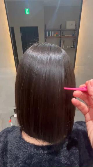 La fithhairSHIN所属・岩崎 美咲のヘアスタイル