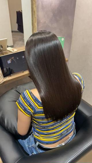 梅雨前に美髪縮毛矯正 