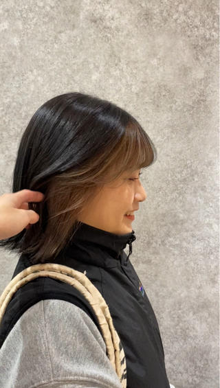 ミディアム labimani所属・阪急箕面駅 ショートモデル募集のヘアスタイル