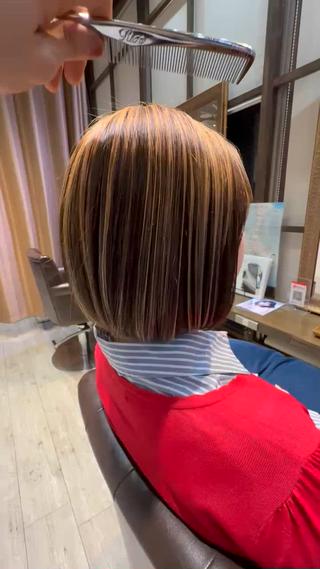 カラー ハイトーン✨髪質改善 ✨スパ得意✨ミヤタのヘアスタイル