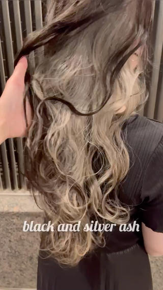 ロング カラー 長谷川 湧のヘアスタイル