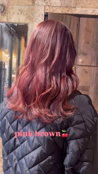 セミロング ヘアアレンジ 名駅/垢抜けカラー/ 髪質改善/リナ♡のヘアスタイル