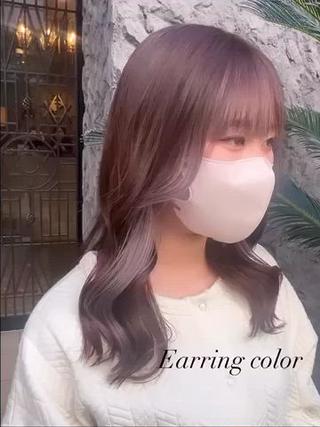 ミディアム 名駅/垢抜けカラー/ 髪質改善/リナ♡のヘアスタイル