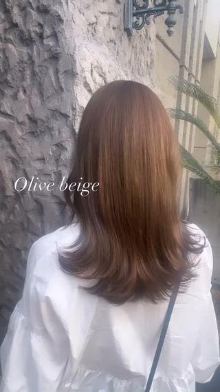 ミディアム カラー 名駅/垢抜けカラー/ 髪質改善/リナ♡のヘアスタイル