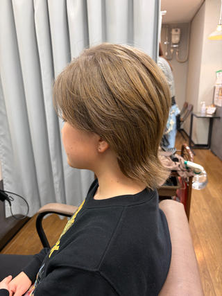 ショート カラー TELA HAIR 幕張本郷所属・TELA HAIR 幕張本郷店　千尋のヘアスタイル