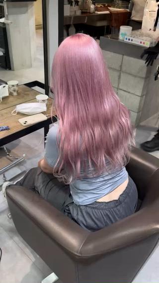 ロング カラー ヘアアレンジ メンズ beleza scelto所属・ハイトーン特化 ♡shoka♡のヘアスタイル