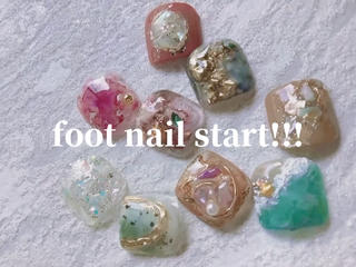 footのデザインチップです
その他にも沢山デザインのご用意ありますので
楽しみにご来店ください♪ 