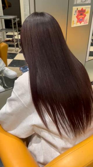 ロング 高山 沙来/レイヤー カット/髪質改善艶髪のヘアスタイル